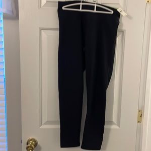 Aerie Offline Leggings Black Size Large Short